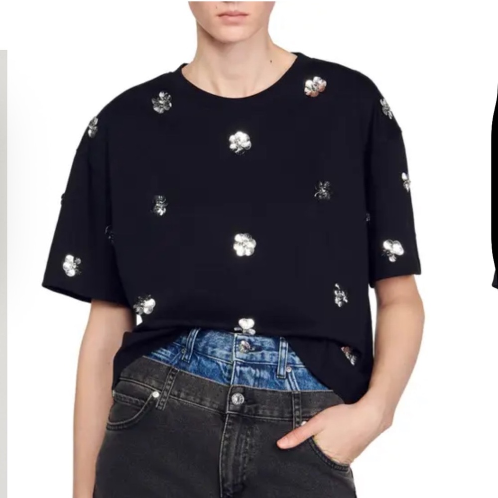 Sandro Cotton T-shirt